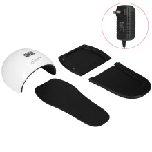 Professional Gels Nail Dryer, Fast Curing UVLED Lamp, Large Space for 5 Fingers & Toes, Removable Bottom Tray for Easy Nail Art & Cleaning,