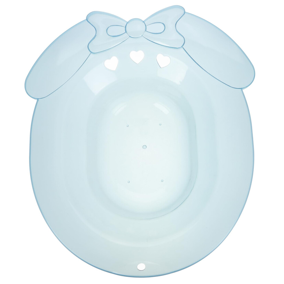 Sitz Bath Basin for Postpartum Recovery and Hemorrhoid Relief Fits Standard Toilet Seat