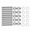 Edelstahl-Auspuffkrümmer-Stud-Set, 10-teilig, B/C/D/F/H, Silber 13