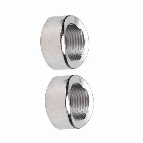Precision Welding M18x1.5 Oxygen Sensor Iron Notched Nuts Set