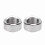 Precision Welding M18x1.5 Oxygen Sensor Iron Notched Nuts Set 3