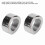 Precision Welding M18x1.5 Oxygen Sensor Iron Notched Nuts Set 6