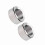 Precision Welding M18x1.5 Oxygen Sensor Iron Notched Nuts Set 13