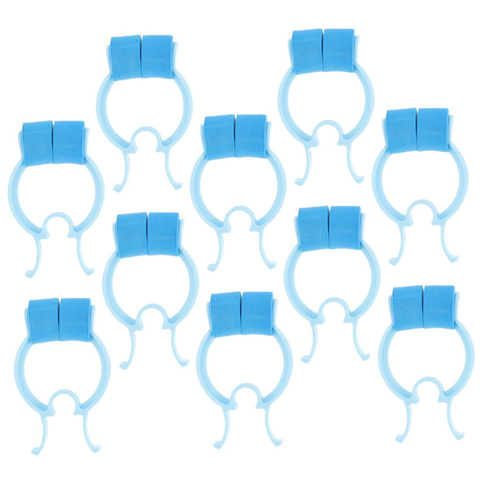 16pcs Nasal Clip Set for Breathing Exercise and Training, Reusable for Yoga and Sports