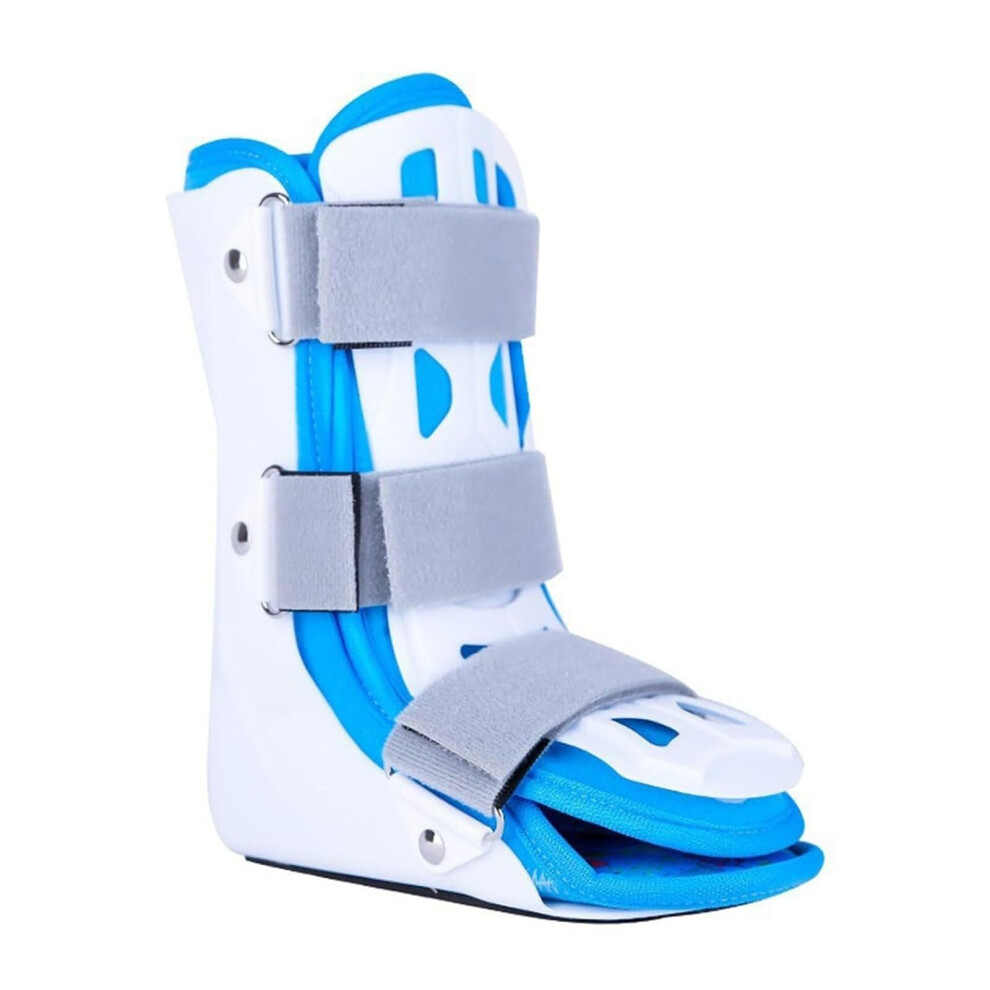 Medium Right Ankle Foot Orthosis Brace for Foot Drop with Stable Fixation and Breathable Support