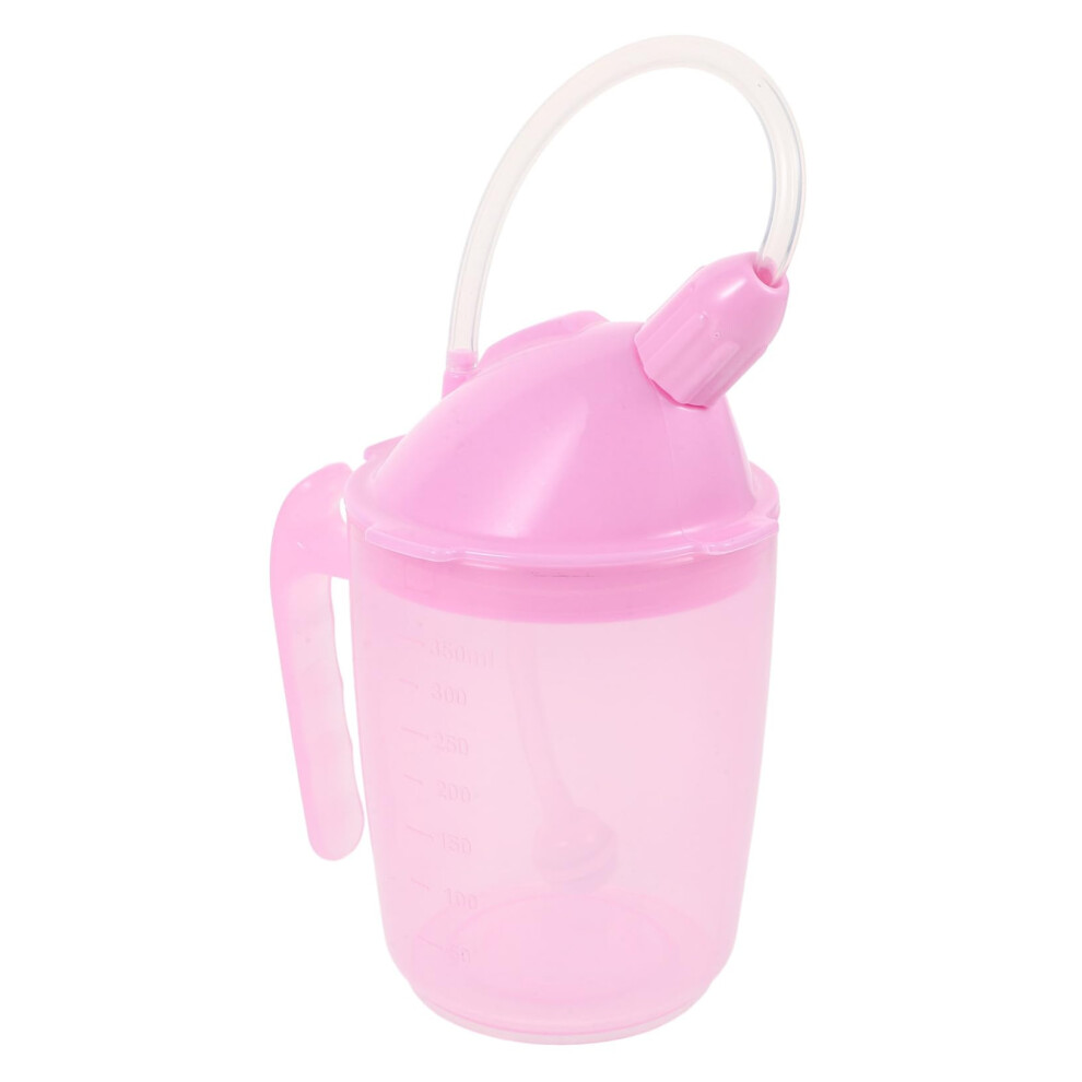 Drinking Cup for Elderly with LeakResistant Lid and BuiltIn Straw for Hospital and Maternity Care