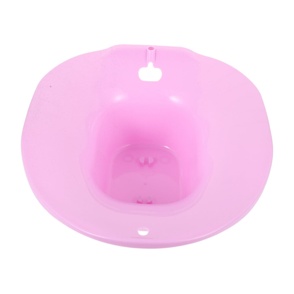 Sitz Bath for Toilet Seat with Ergonomic Fit and SpillResistant Rim for Postpartum Perineal Care
