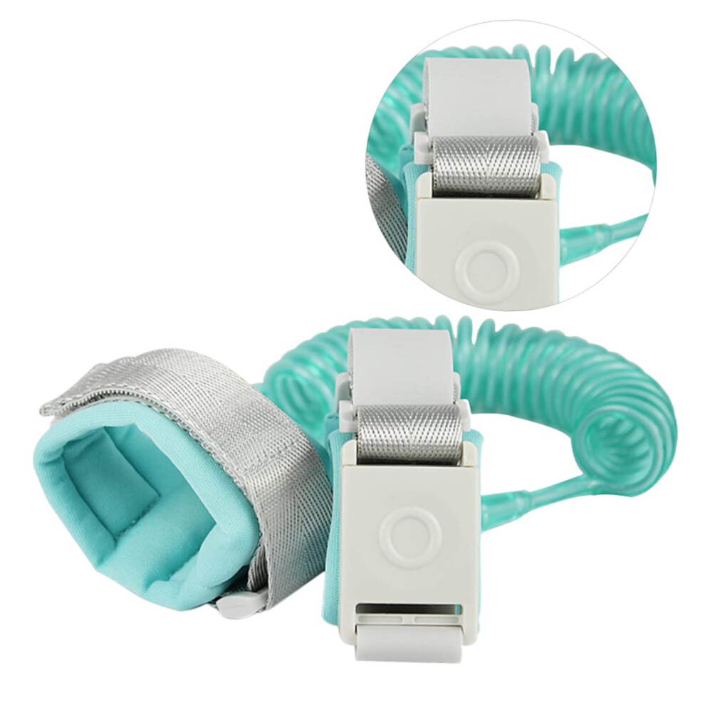 Child Safety Wristband with Secure Lock for Outdoor and Crowded Places, Kids AntiLost Strap 2m