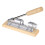 Nut Cracker with Wood Base for Walnuts and Hazelnuts, Heavy Duty Nut Opener for Kitchen 1