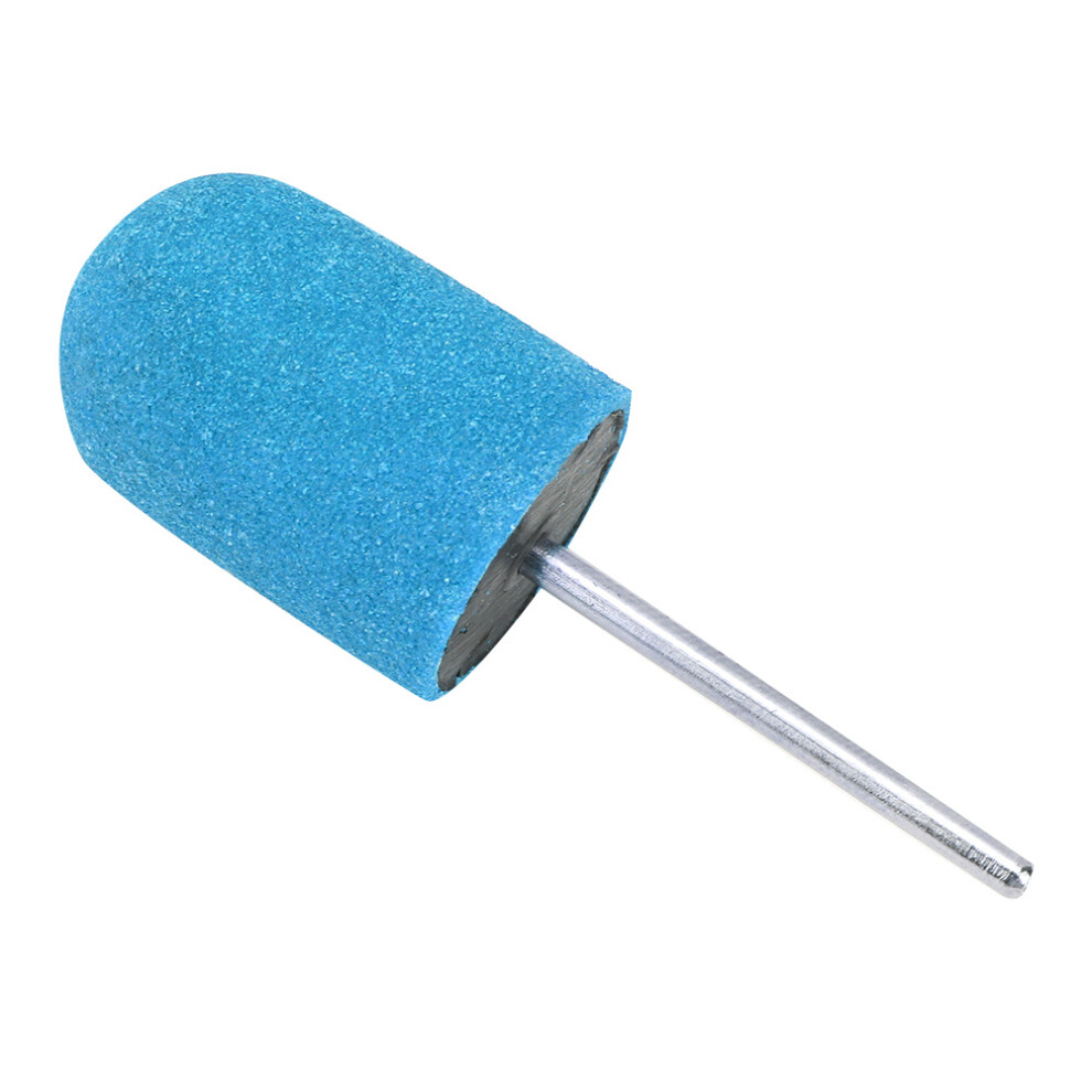 High-Quality 16x25mm Blue Grinding Head with Sanding Ring for Nails