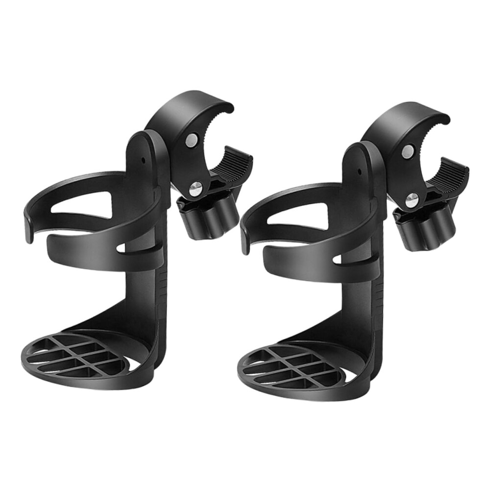 Wheelchair Cup Holder 2pcs Universal Mobility Drink Holder AntiTip Durable Easy Install for Seniors