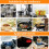 Induction Heat Diffuser Plate 28cm Aluminum Alloy Double Sided with Handle for Glass Cookware 5
