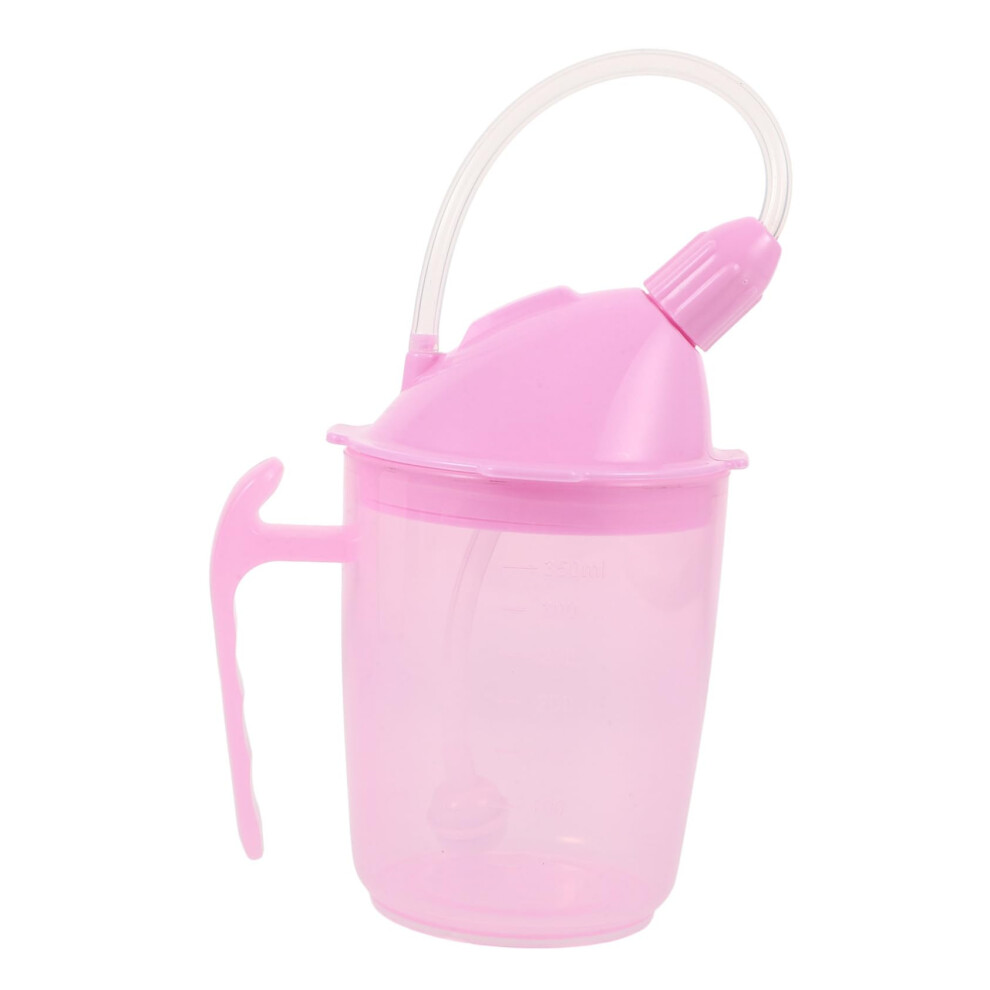 Adult Sippy Cup with Straw and SpillReducing Lid for Elderly and Disabled Care