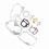 1P52FMH 110/125cc Dichtungssatz, ABS, Farbe: Bild 13