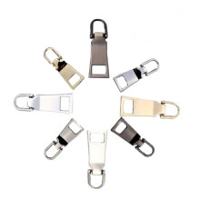 Zipper Pull Replacement Kit 8pcs Durable Zinc Alloy for Jackets Bags Coats and Luggage