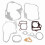 1P52FMH 110/125cc Dichtungssatz, ABS, Farbe: Bild 12
