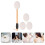 Back Lotion Applicator with Long Handle for Even Coverage, Self Tanning and Sunscreen Tool 5