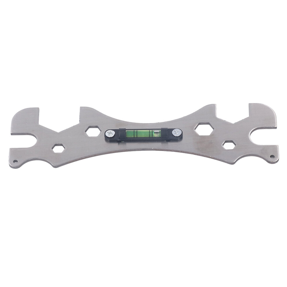 Hex Screw Removal Tool, Electroplated Adjustable Wrench For Bathroom Faucet And Plumbing Tasks