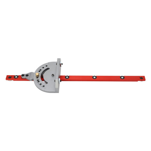 Angle Cutting Miter Gauge Universal Aluminum Improve Working Efficiency Multiple Angle Stops Adjustable Design Works With Table Saws And More 1
