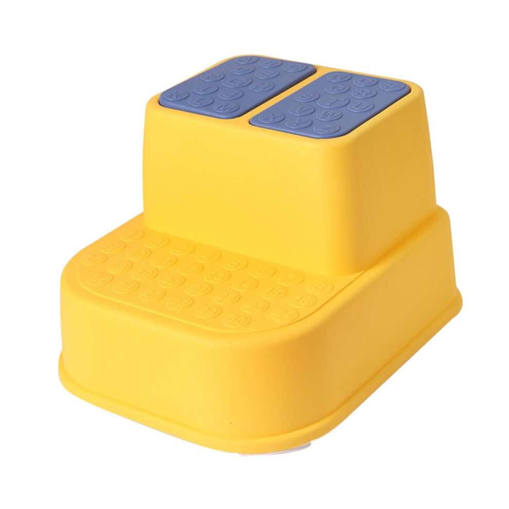 Toddler Step Stool with NonSlip DoubleLayer Design for Kids Potty Training Bathroom and Kitchen