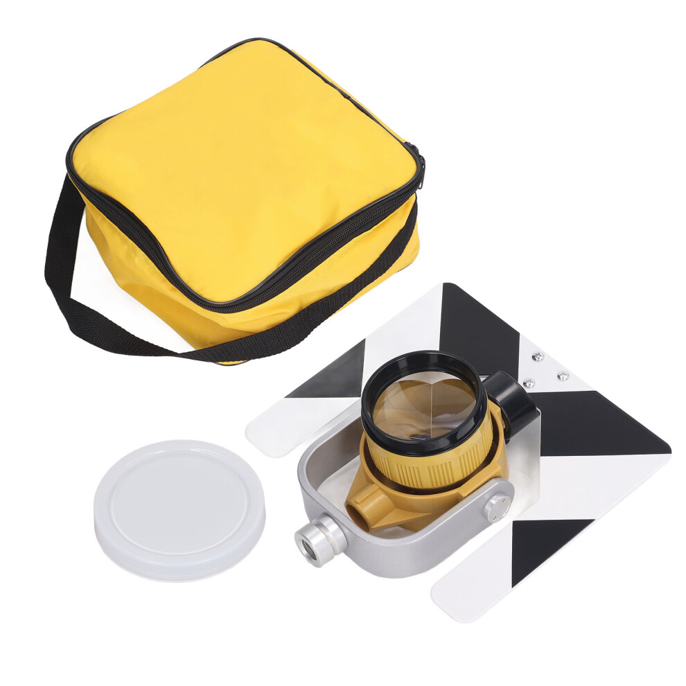 Durable Abs Protective Shell Prism 64Mm Effective Diameter High Precision Optical Clarity For Land Surveying Applications Including Tunnels Railways 9138057579130