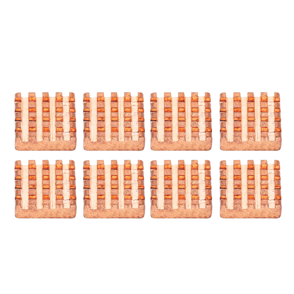 Heat Dissipation Efficiency For Copper Heatsink Cooling Cooler With Thermal Conductive Adhesive Stable Operation For Raspberry Pi Cooling And Pc 9138057579260