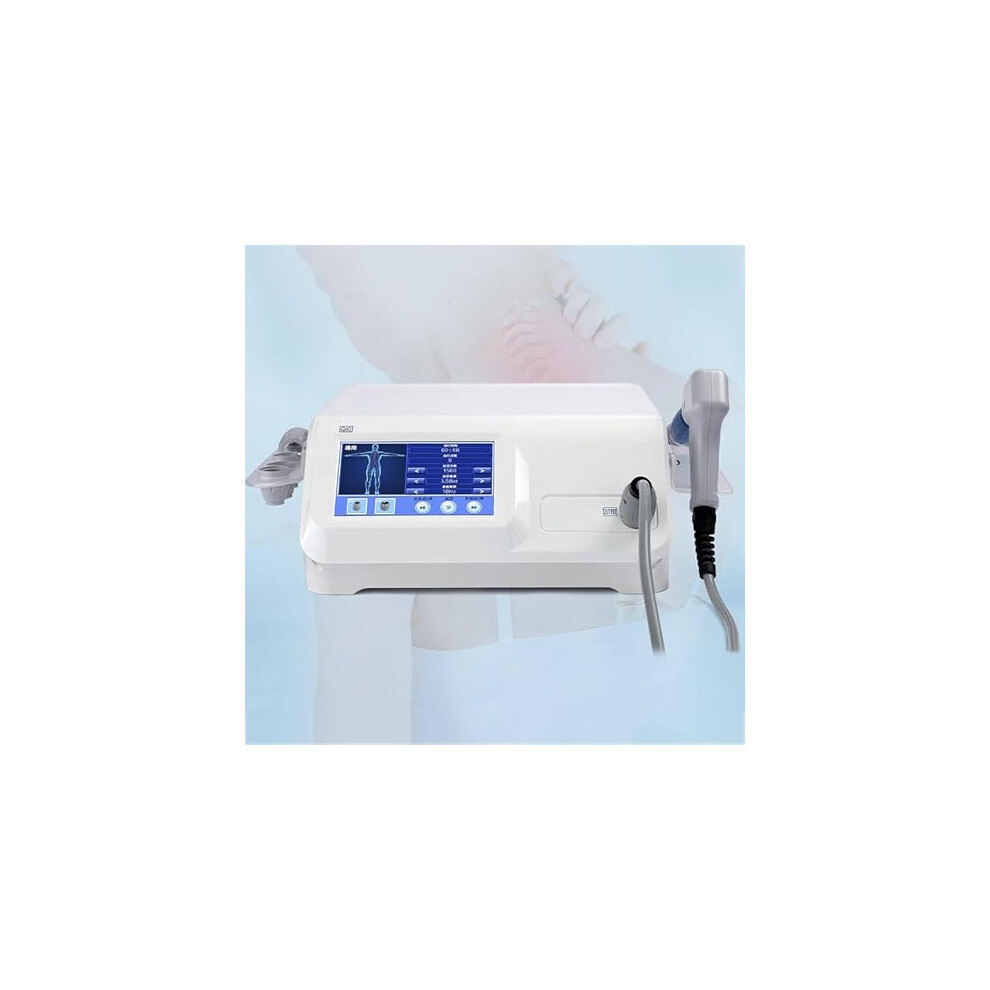 Shockwave Therapy Machine with Adjustable Intensity and 5 Probes for Pain Relief and Muscle Recovery