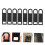 8Pcs Zipper Pull Replacement Tabs for Quick  on Bags Backpacks Luggage and Jackets 3