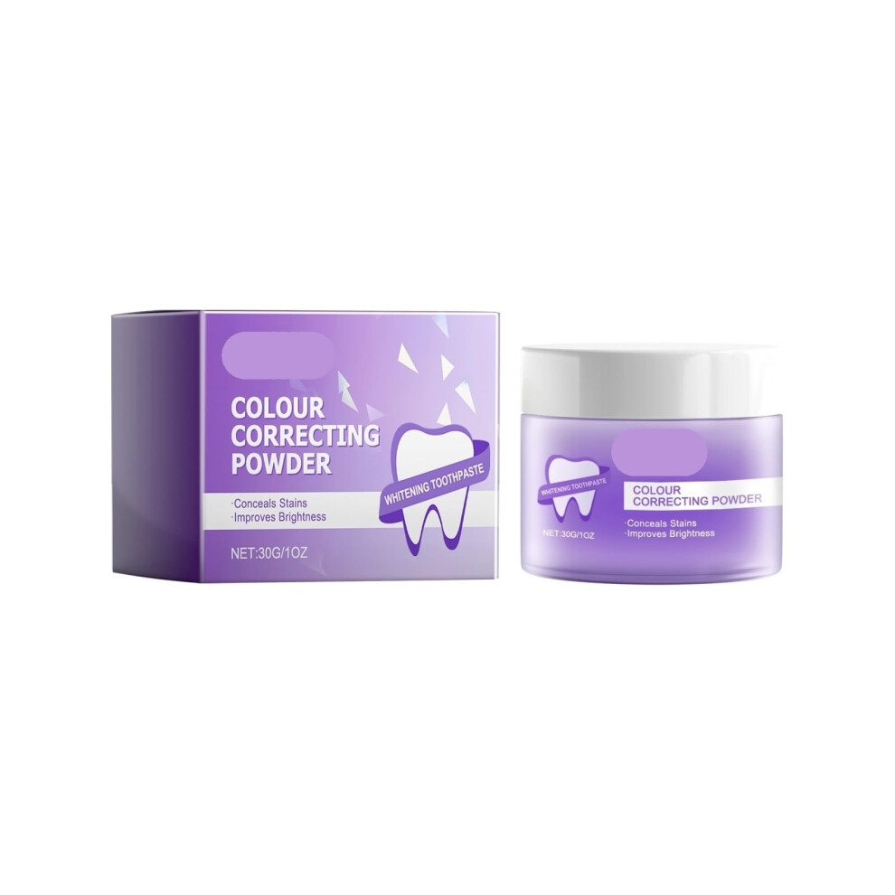 Teeth Whitening Powder 3PCS Natural Stain Removal Gentle for Sensitive Teeth and Fresh Breath