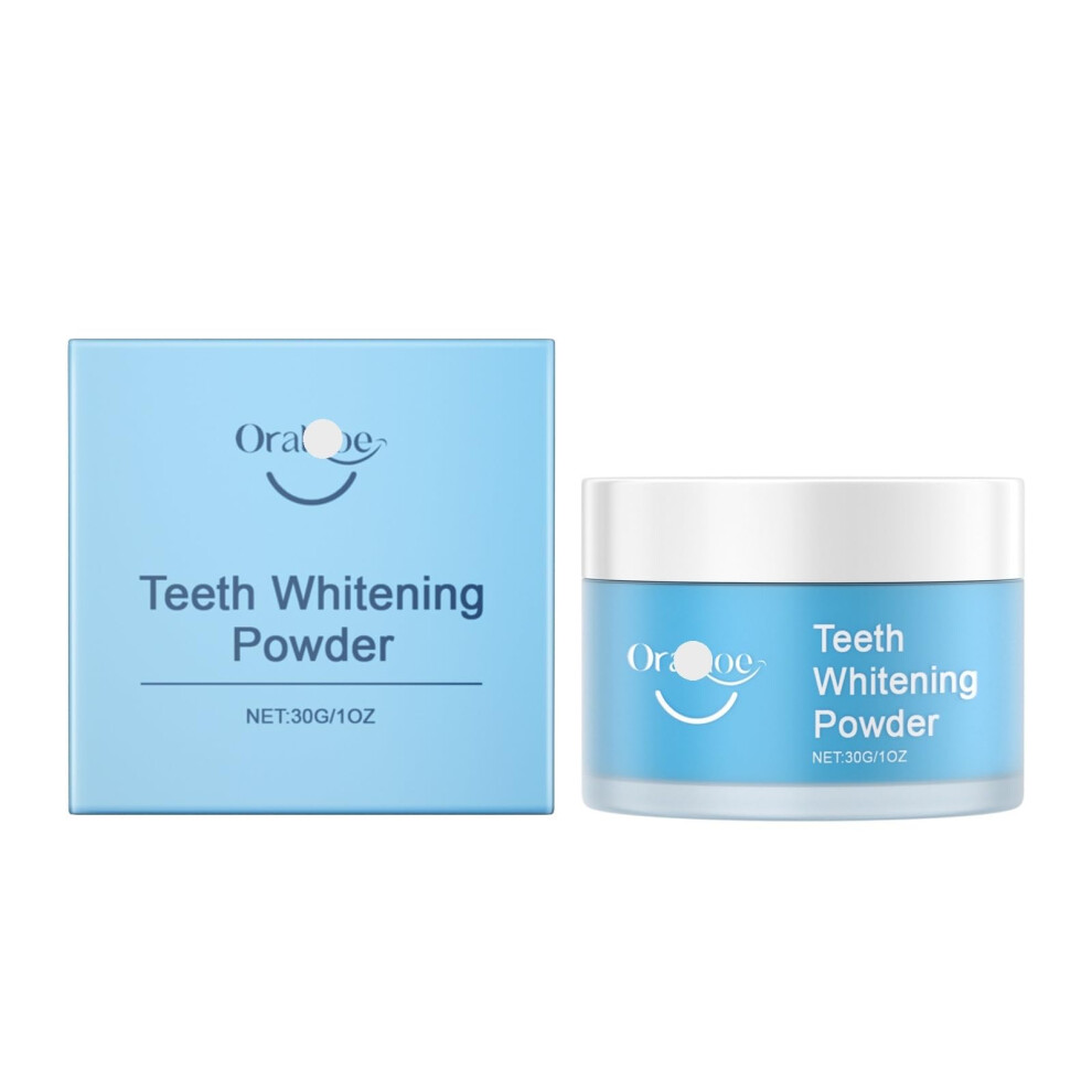 Teeth Whitening Powder for Stain Removal and Fresh Breath, Natural Oral Care Tooth Powder 1PCS