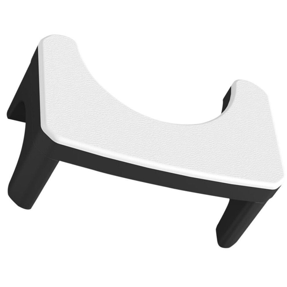 Toilet Stool with Ergonomic Footrest Shape, NonSlip Surface Grip, Compact Bathroom Squatting Footrest