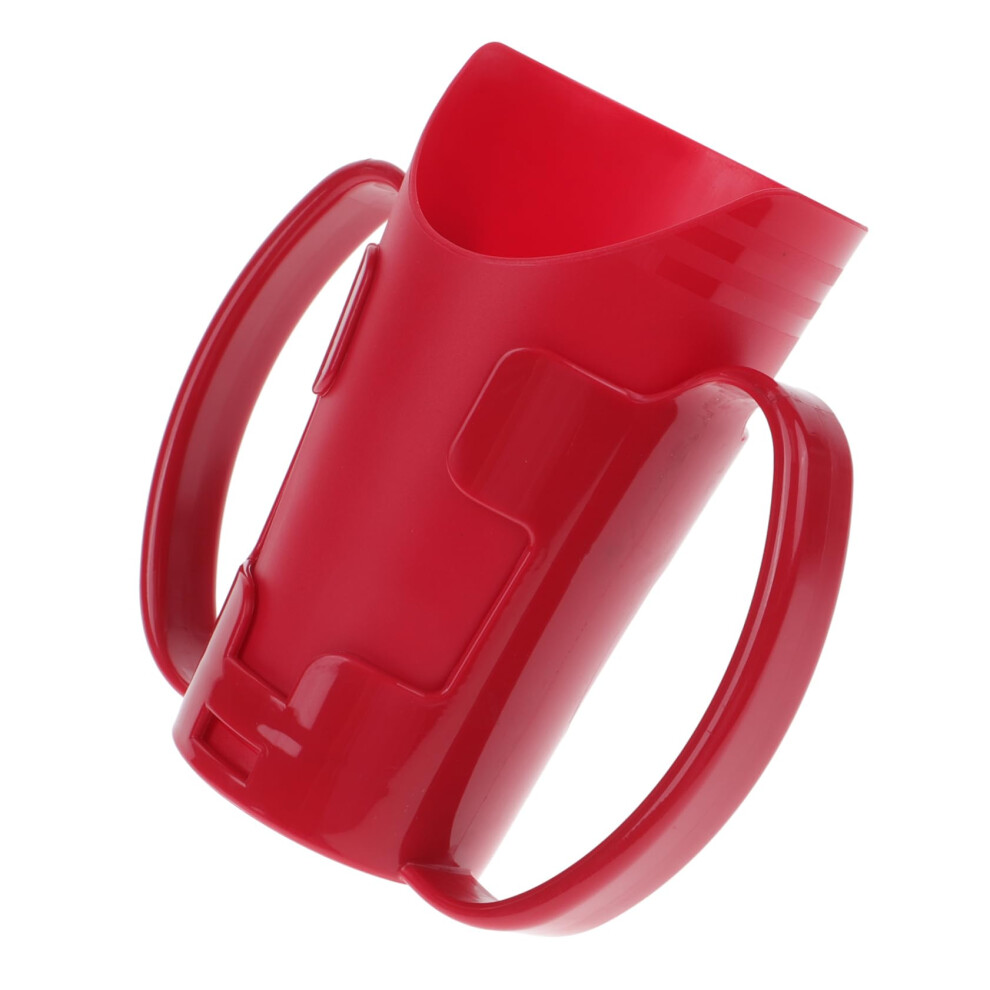Spill Proof Cup for Elderly with Dual Handles and Inclined Mouth Design for Easy Comfortable Drinking