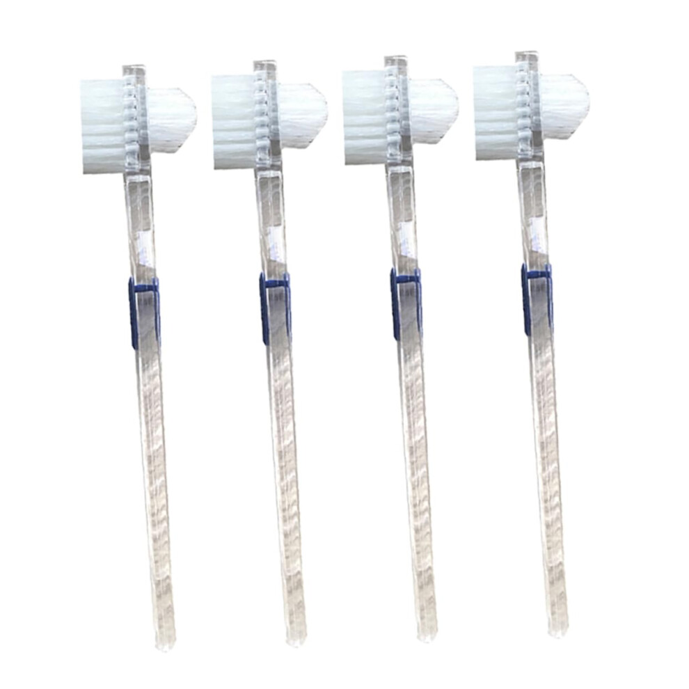 Dentures Cleaning Brush with Firm Bristles, DoubleSided Design for Retainers and False Teeth