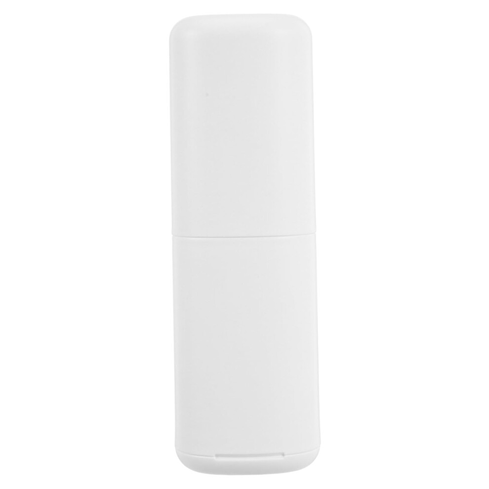 Travel Toothbrush Case with Convertible Cap Cup, Lightweight Holder for Camping and Business Trips