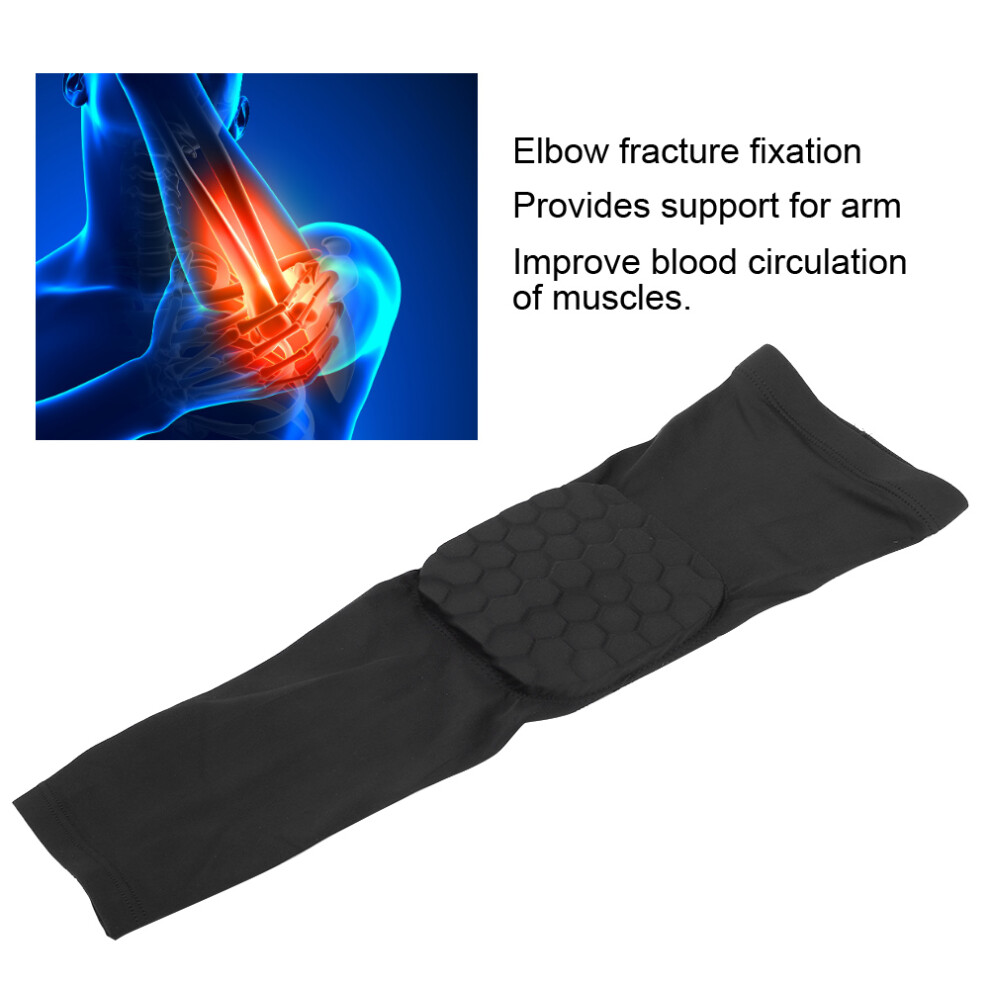 Black M Elbow Support Brace For Pain Relief & Sport Stability