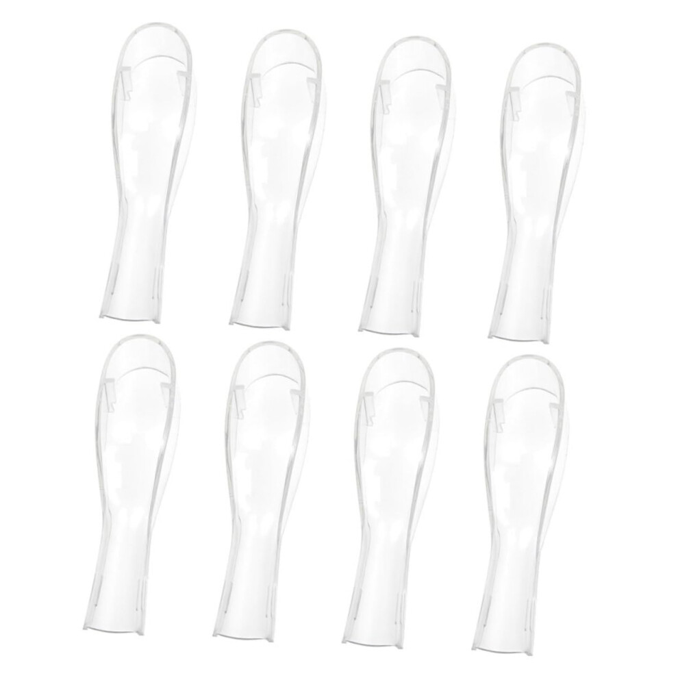 Electric Toothbrush Head Covers 8Pcs Dustproof Travel Caps Keep Bristles Shape Universal Fit