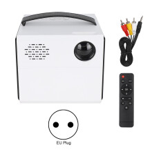 Outdoor Movie Projector Mini HD 1080P LED Portable Home Theater With Silent Cooling System Manual Focus LED Light Source Multiple Interface Energy