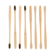 Bamboo Toothbrush Set Soft Bristles Compact Eco Friendly Travel Brushes with Comfortable Grip 20Pack