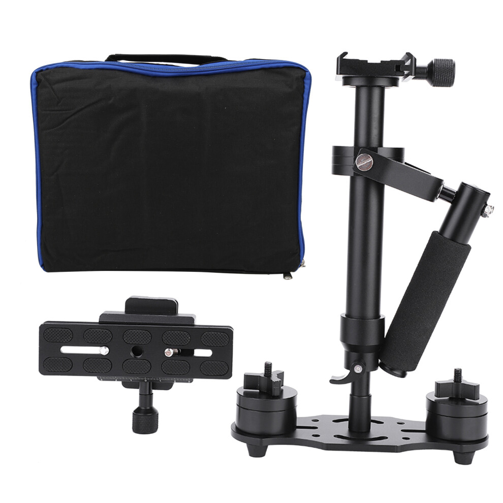 Camera Stabilizer For Handheld Video Shooting With Thumb Stabilizer And Spirit Level Easy Balance Adjustment Compatible With Dslr Gopro Up To 2.1 Lbs 9138057580617