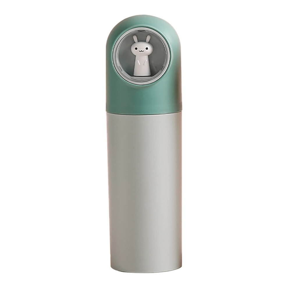 Green Travel Toothbrush Case With Cup, Portable Holder And Toothpaste Storage For Bathroom Or Trip,