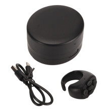 Hands-Free Scrolling Ring for Seamless App Navigation, Comfortable To Wear for All-Day Use, Wireless Bluetooth Remote Control with Stable Connection