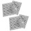 DIY Embossing Folder Set, Plastic Embossing Folders with Easy to Use Functionality, Craft Tool for Card Making and Scrapbooking, Ideal for Creating 5