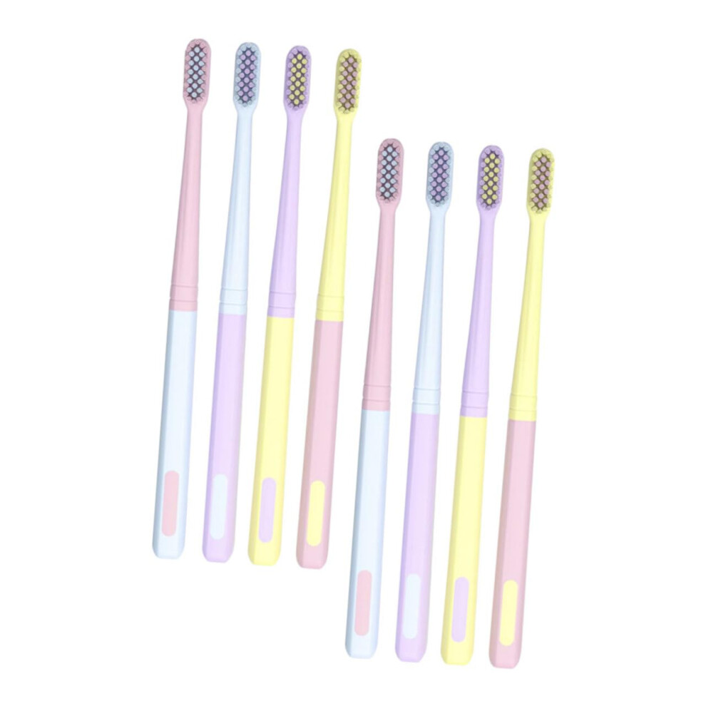 Soft Bristle Toothbrush Set with Extra Soft Bristles for Adults TravelFriendly Gentle Cleaning