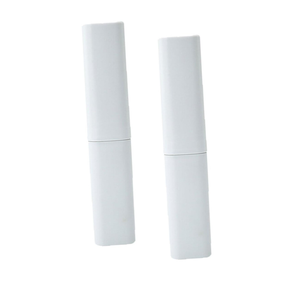 Travel Toothbrush Case 2pcs Lightweight Compact Holder Protects Bristles for Business Trips