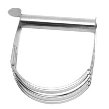 Heavy Duty Pastry Cutter and Stainless Steel Dough Blender for Baking with Comfortable Grip