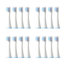 Electric Toothbrush Replacement Heads for Kids, Soft Bristles, Compatible with SOOCAS C1, Pack of 16
