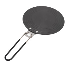 Gas Stove Heat Diffuser Aluminum Alloy 24cm NonStick Plate with Handle for Even Cooking