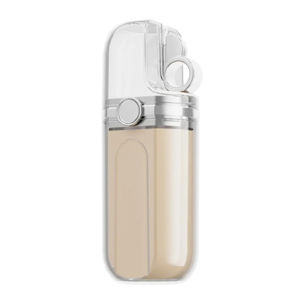 Travel Toothbrush Holder 3in1 Large Capacity Dustproof Cup with Toothpaste Storage for Home and Travel
