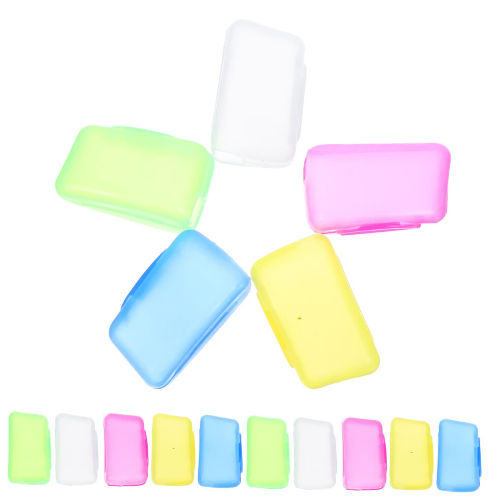 Travel Toothbrush Case with Hygienic Bristle Protection Guard, 20pcs Electric Head Covers, Lightweight