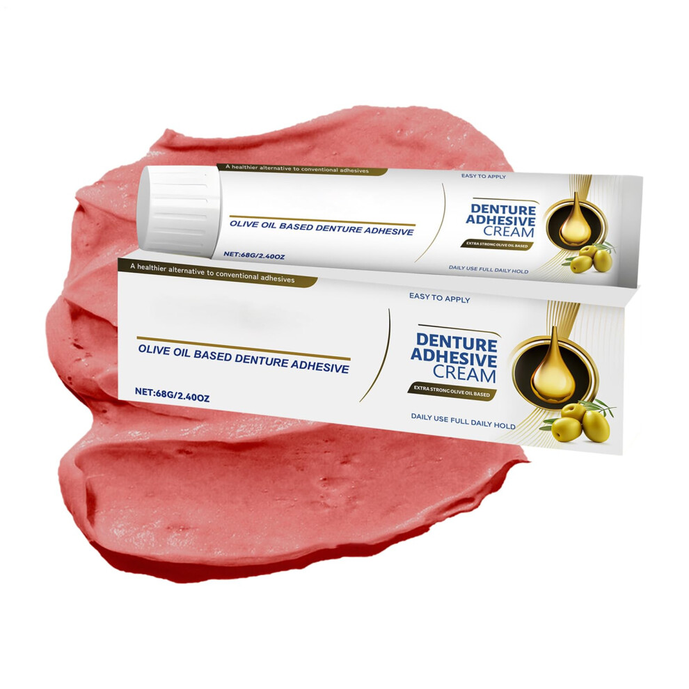 LongLasting Denture Adhesive Gel with Strong Hold and OdorNeutralizing Freshness for Adults